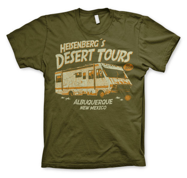 Breaking Bad - Heisenberg's Desert Tours Mens T-Shirt