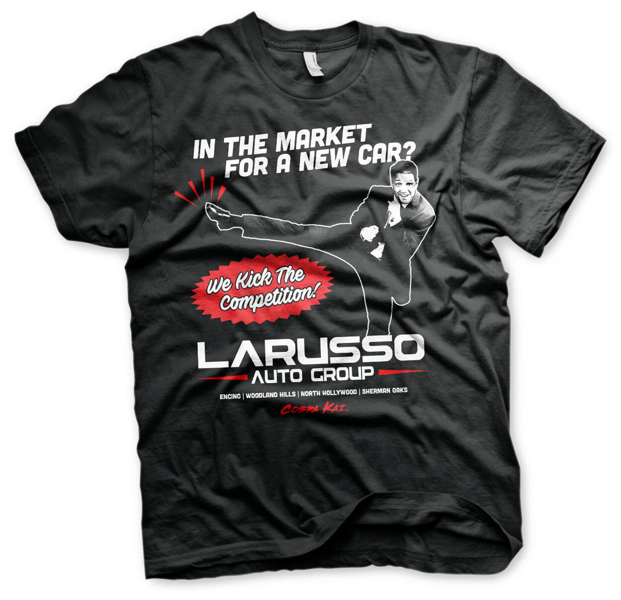 Cobra Kai - Larusso Auto Group Mens T-Shirt
