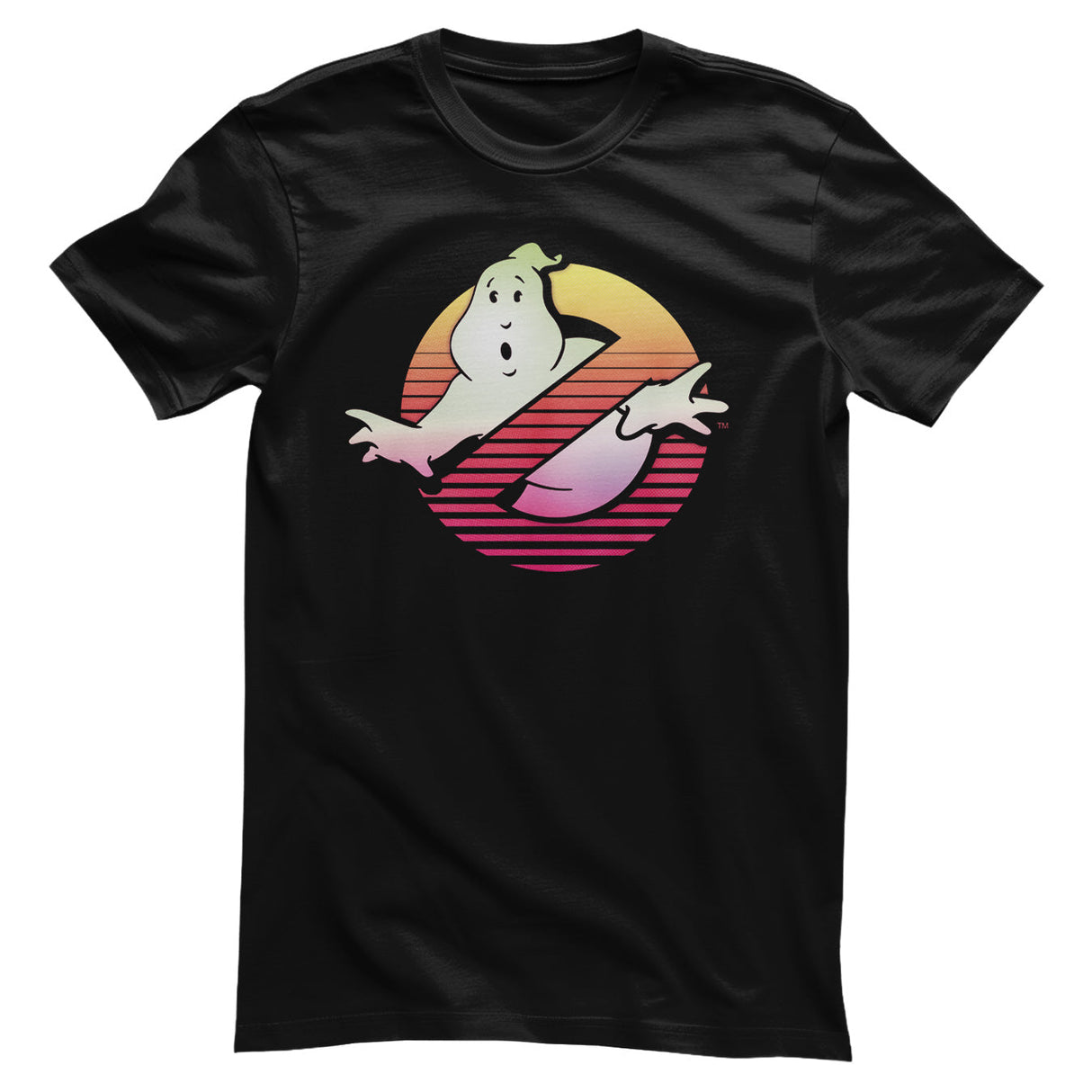 Ghostbusters - Retro 80's Logo Mens T-Shirt