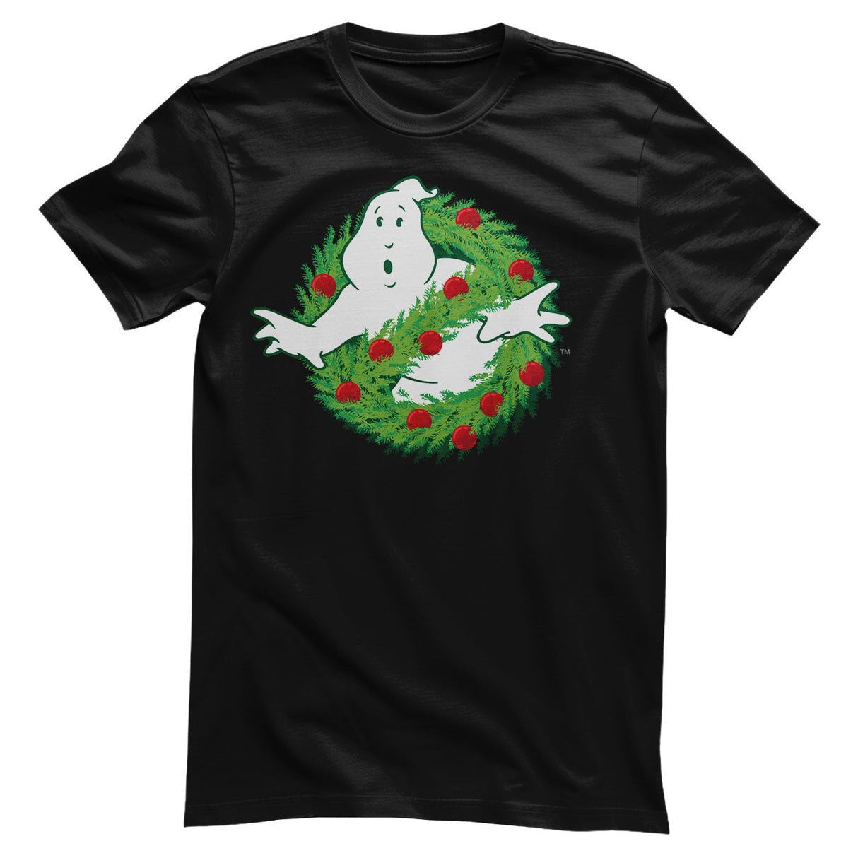 Ghostbusters - Christmas Logo Mens T-Shirt