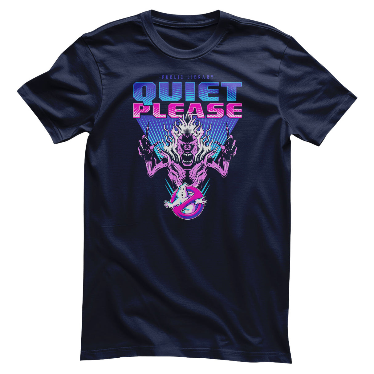 Ghostbusters - Quiet Zone Mens T-Shirt