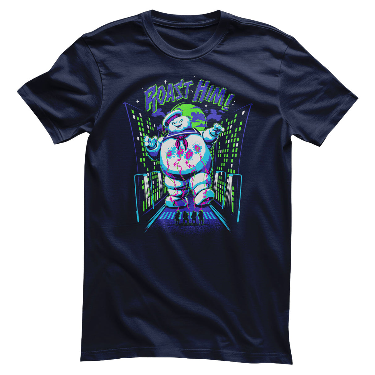 Ghostbusters - Roast Him Mens T-Shirt