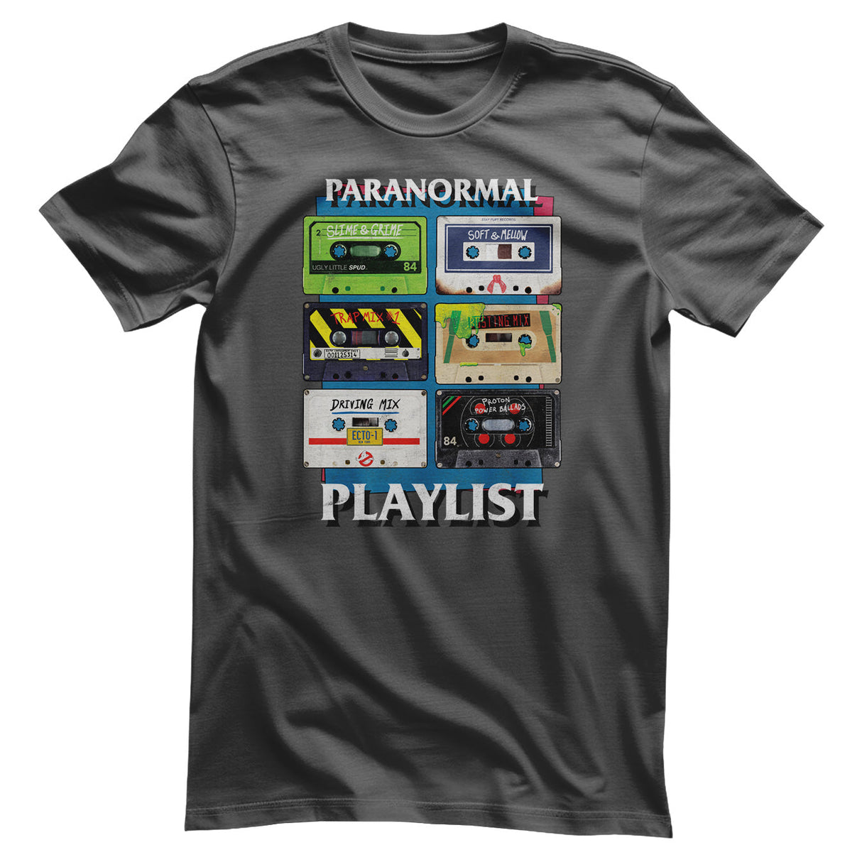 Ghostbusters - Paranormal Playlist Mens T-Shirt
