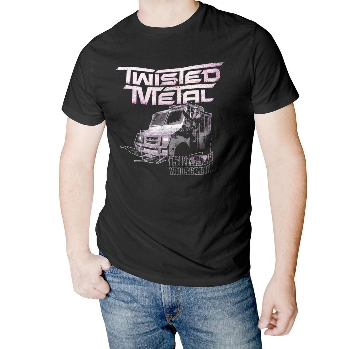 Twisted Metal - Ice Cream Truck Mens T-Shirt