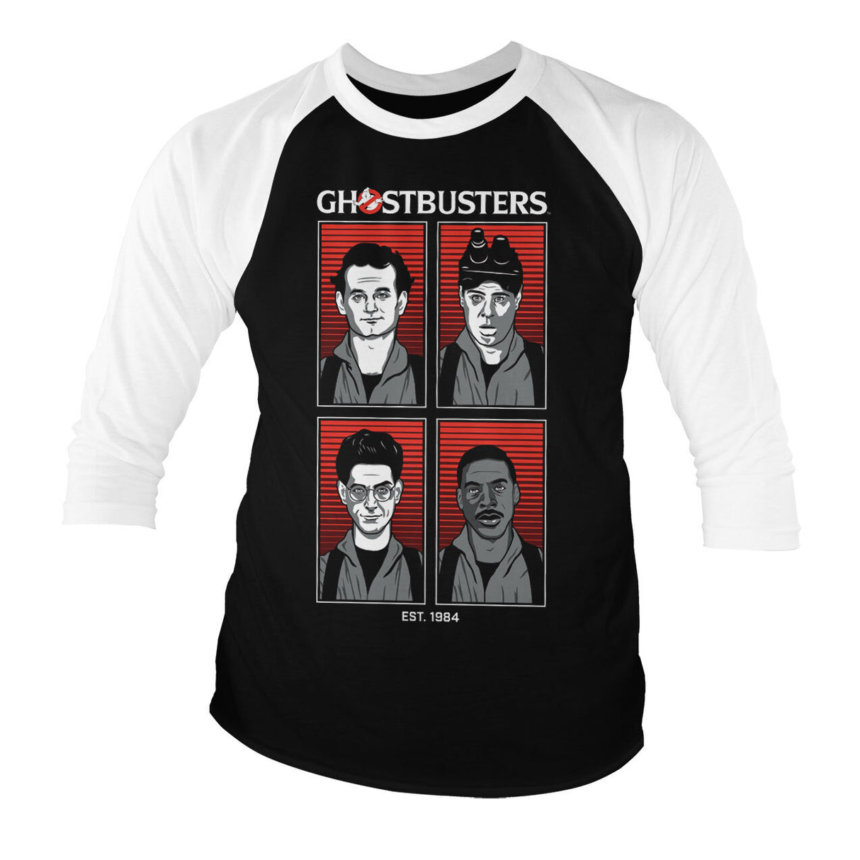 Ghostbusters - Original Team Baseball 3/4 Sleeve T-Shirt