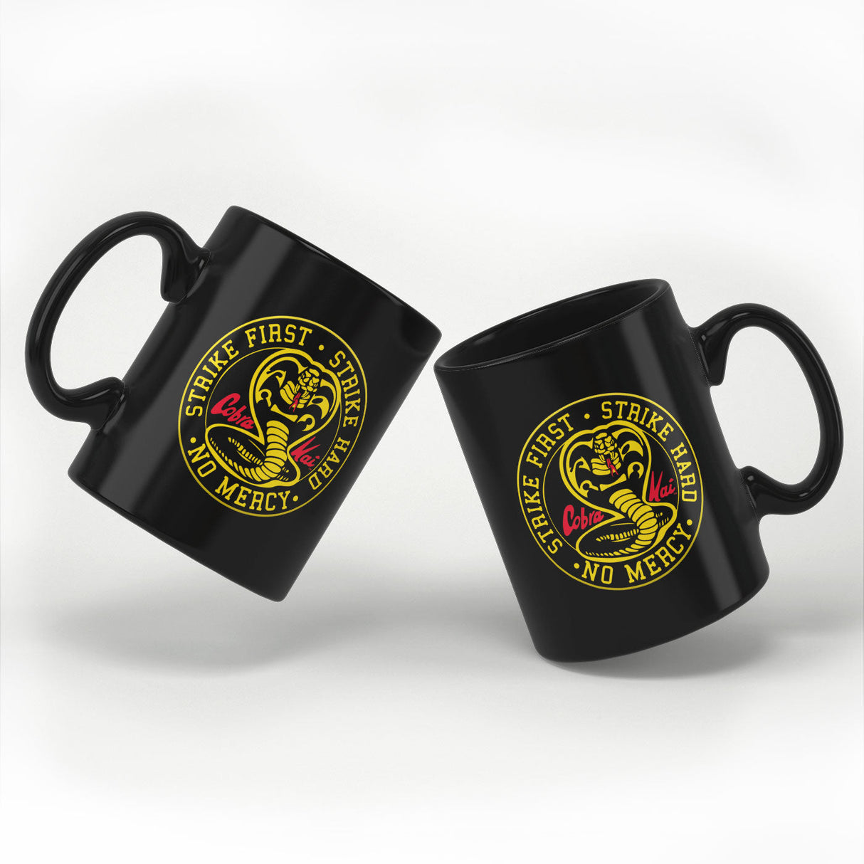 Cobra Kai - Strike First - Strike Hard - No Mercy Coffee Mug