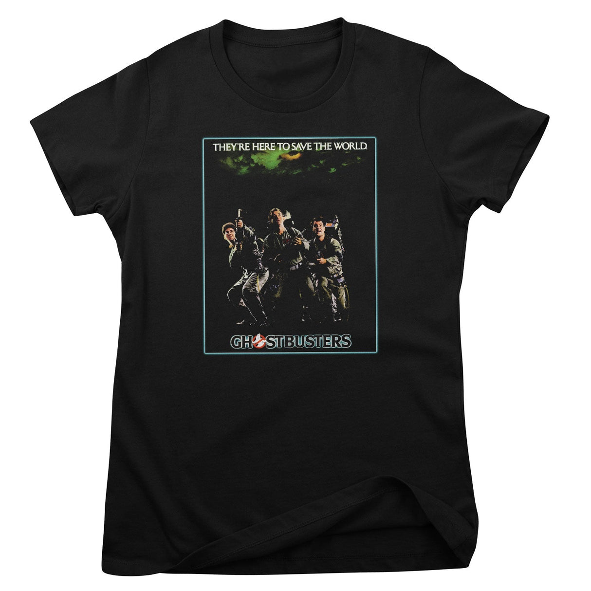 Ghostbusters - Here To Save The World Poster Women T-Shirt