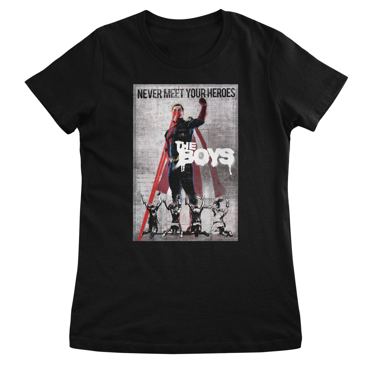 The Boys - Never Meet Your Heroes Women T-Shirt