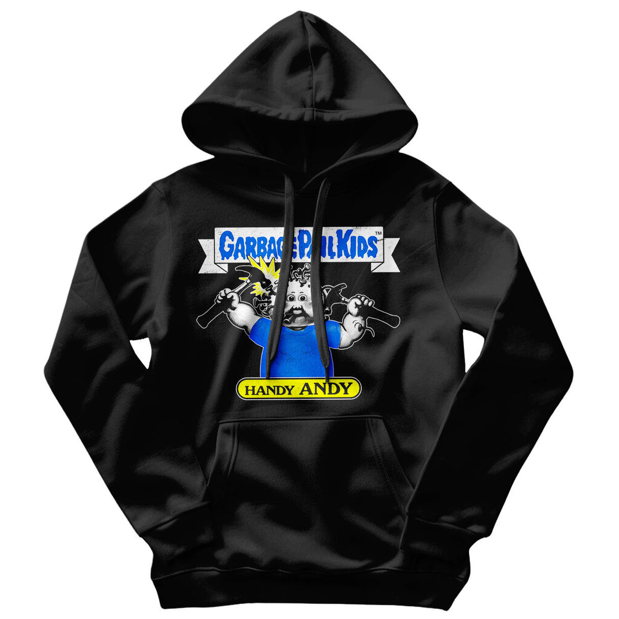 Garbage Pail Kids - Handy Andy Hoodie showcasing - Handy Andy design