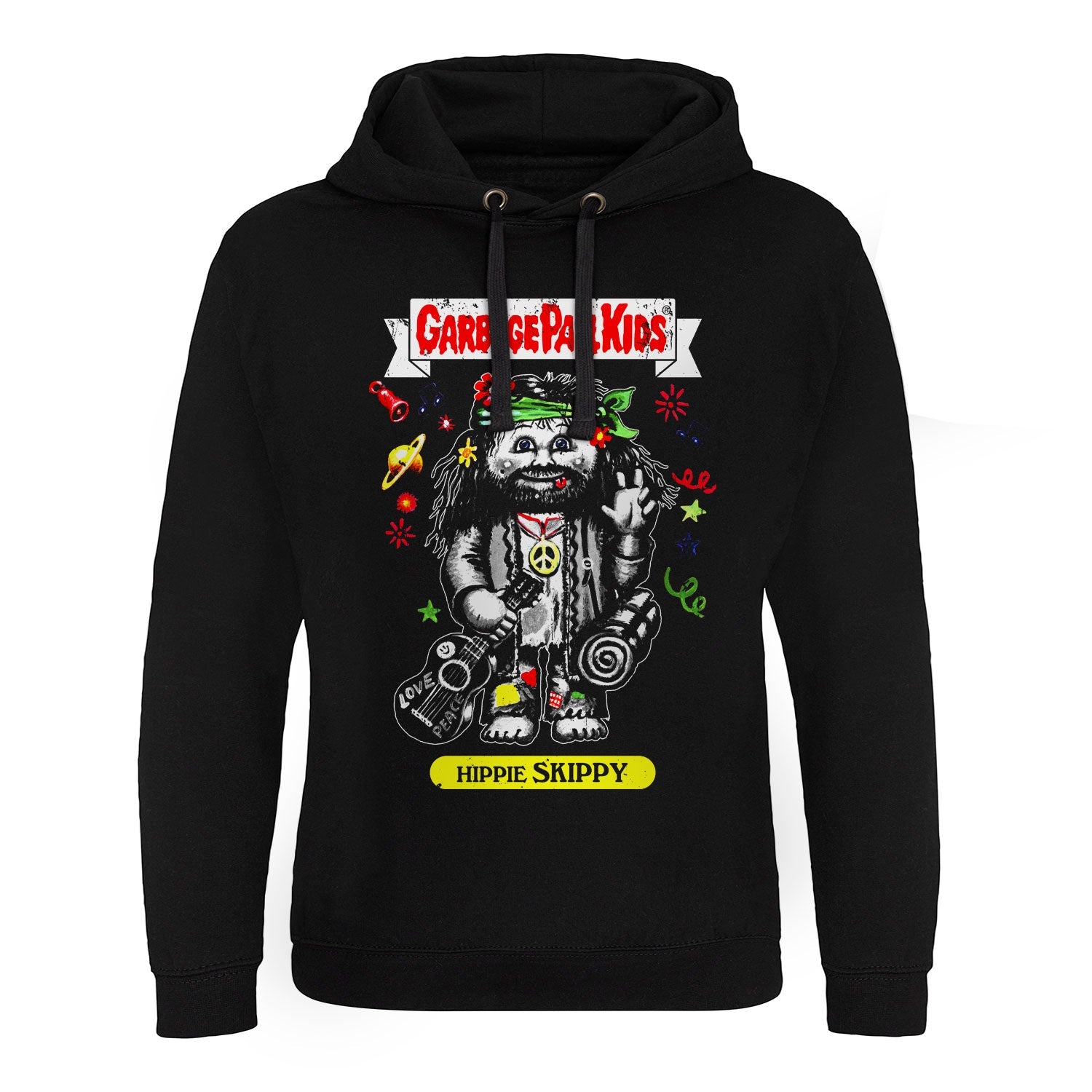 Garbage Pail Kids - Hippie Skippy Epic Hoodie showcasing - Hippie Skippy design