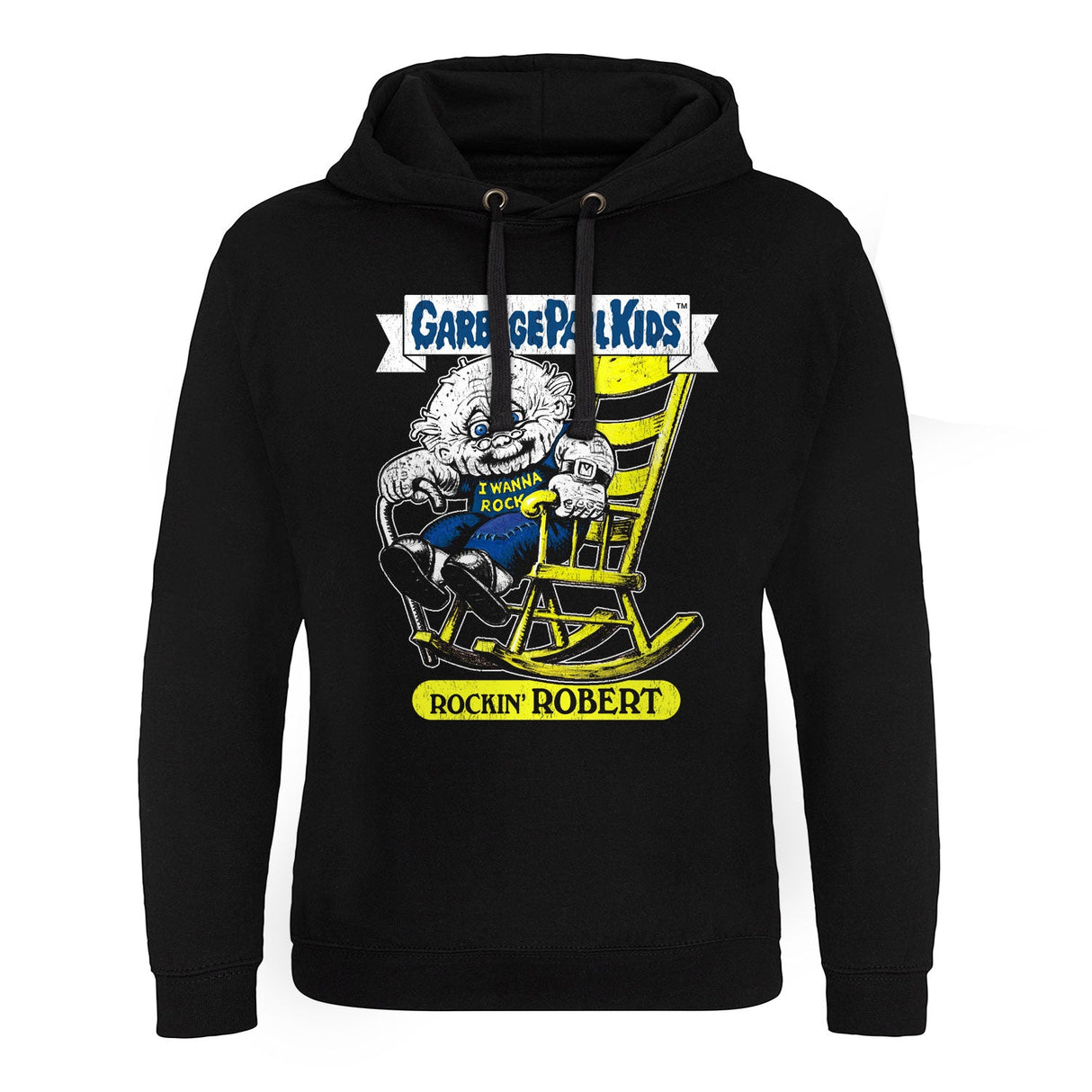 Garbage Pail Kids - Rockin' Robert Epic Hoodie showcasing - Rockin' Robert design