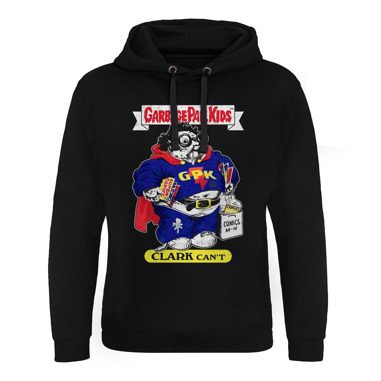 Garbage Pail Kids - Clark Can't Epic Hoodie showcasing - Clark Can't design