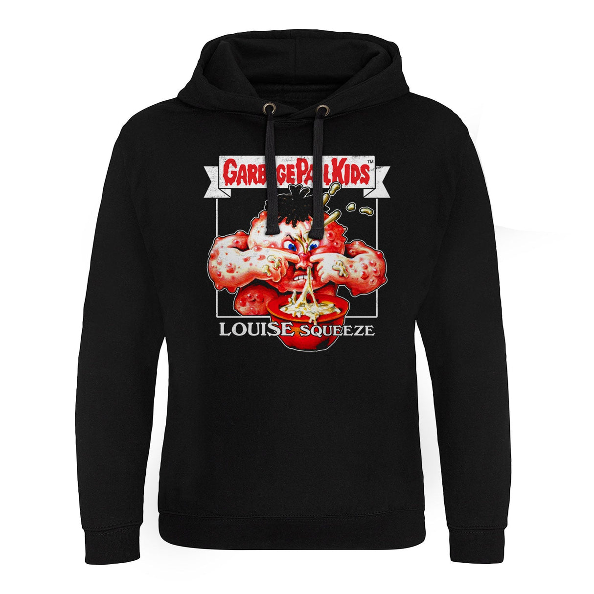 Garbage Pail Kids - Louise Squeeze Epic Hoodie showcasing - Louise Squeeze design