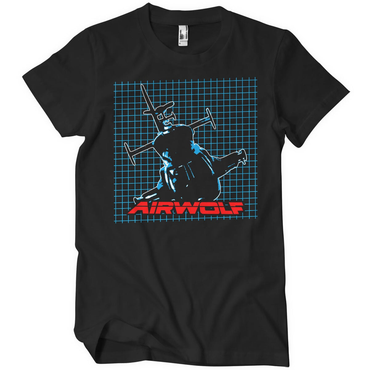 Airwolf Grid T-Shirt showcasing Grid design