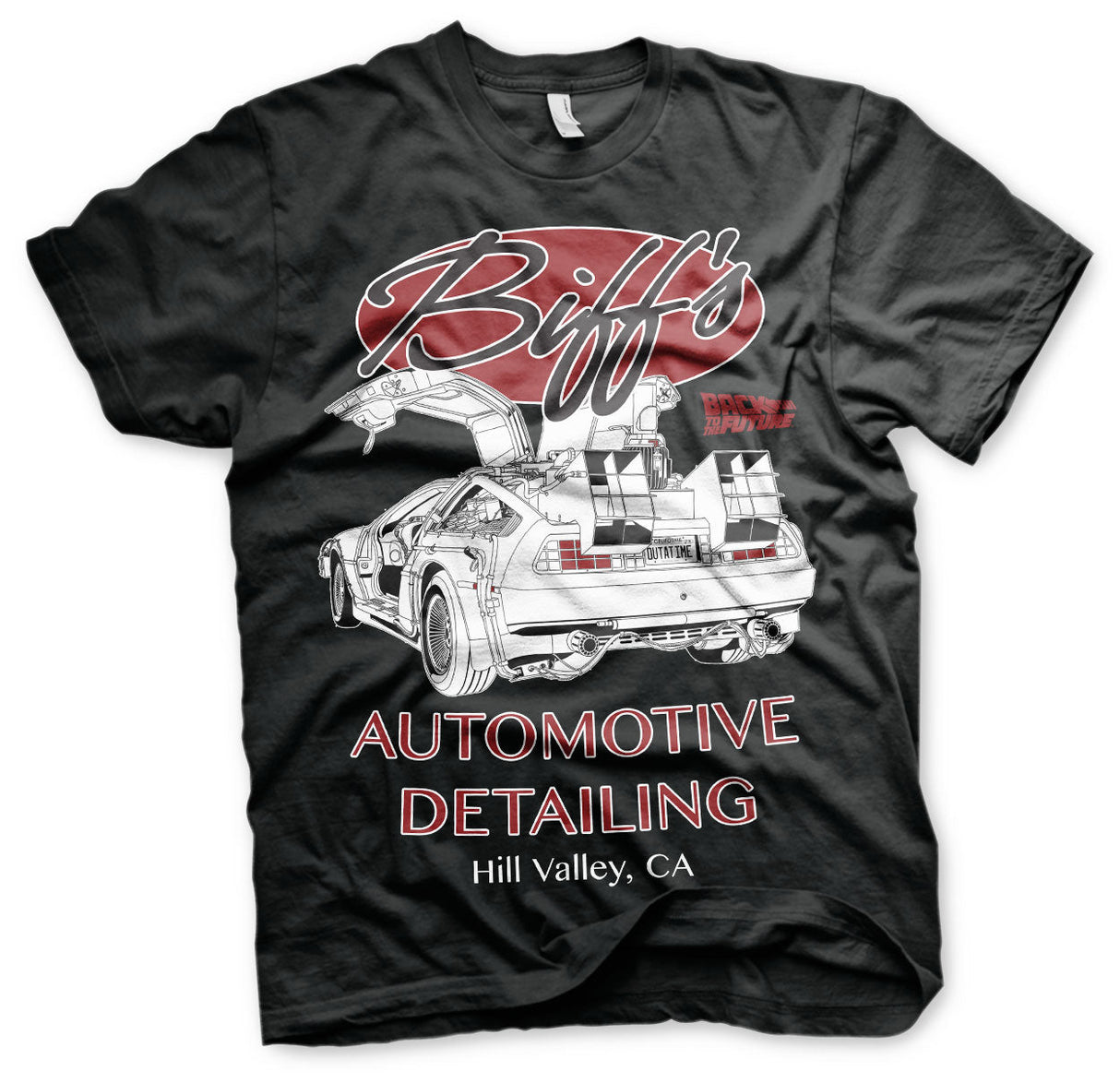 Back to the Future - Biff's Automotive Detailing Mens T-Shirt