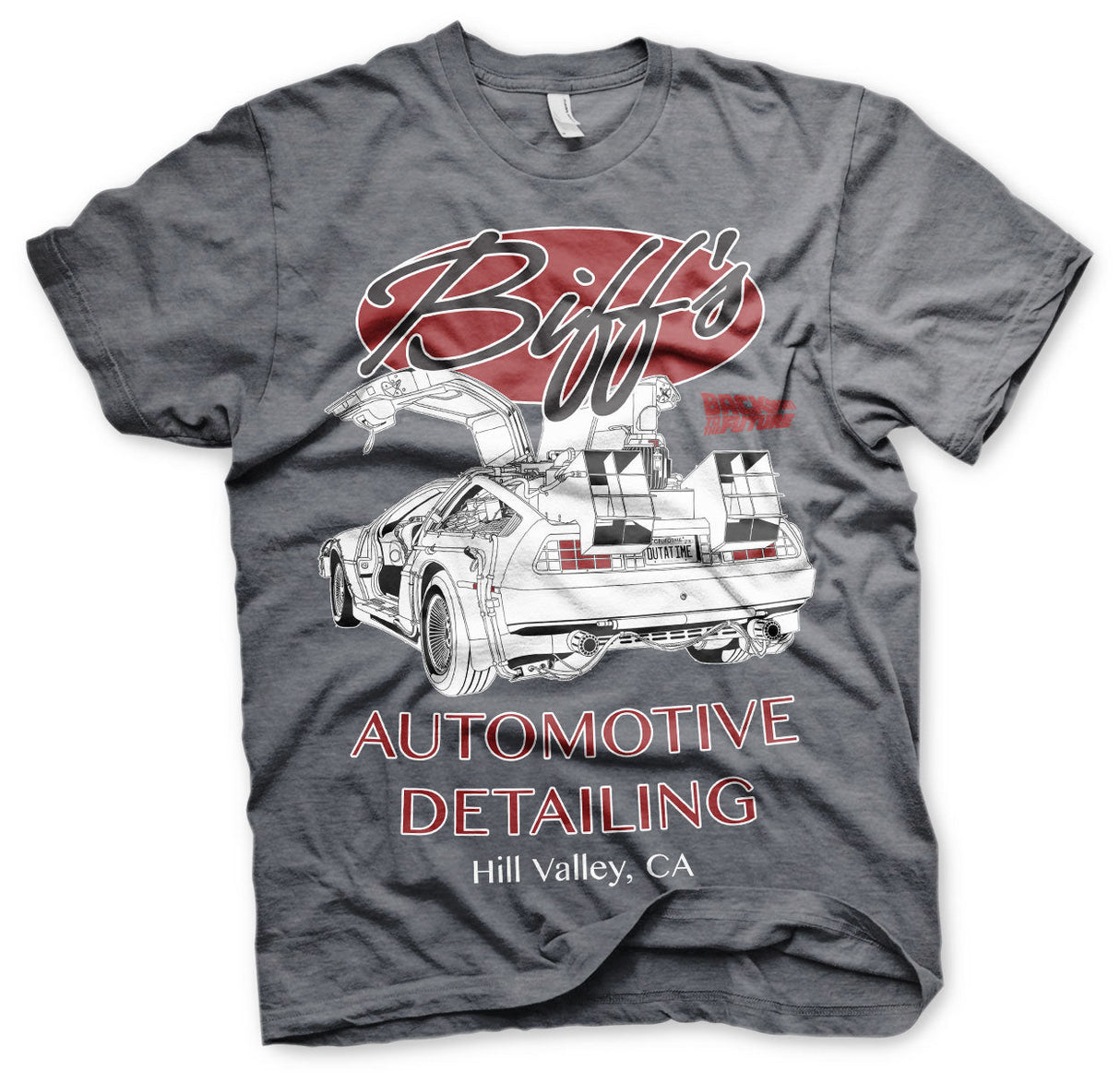 Back to the Future - Biff's Automotive Detailing Mens T-Shirt