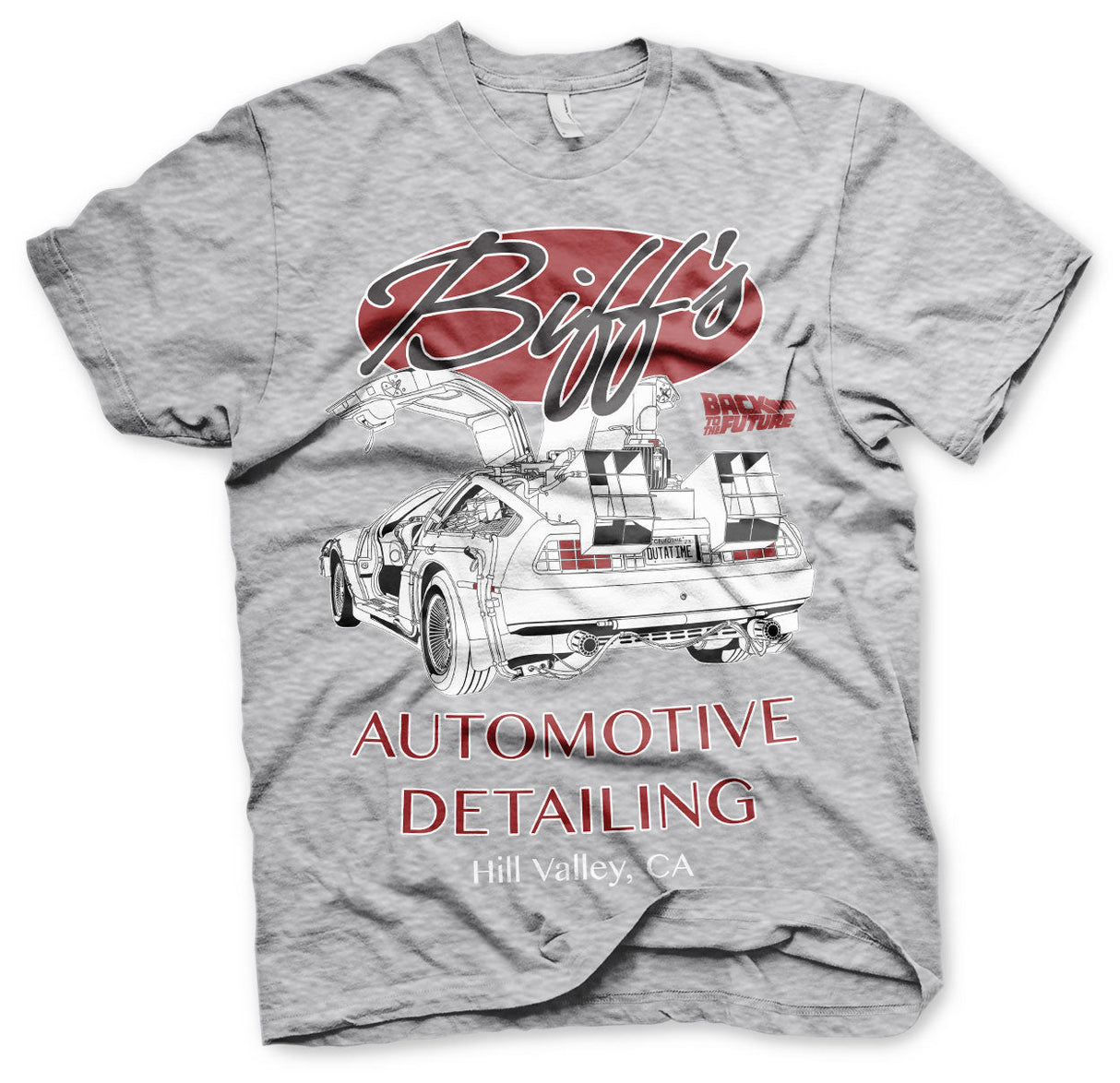 Back to the Future - Biff's Automotive Detailing Mens T-Shirt