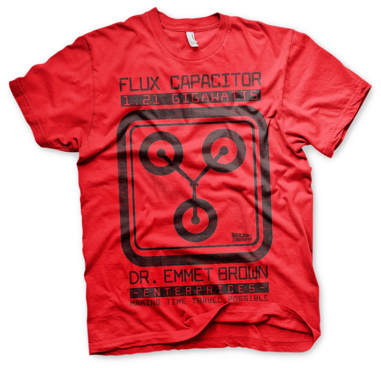 Back to the Future - Flux Capacitor Mens T-Shirt