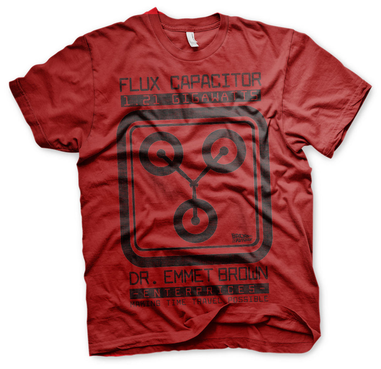 Back to the Future - Flux Capacitor Mens T-Shirt
