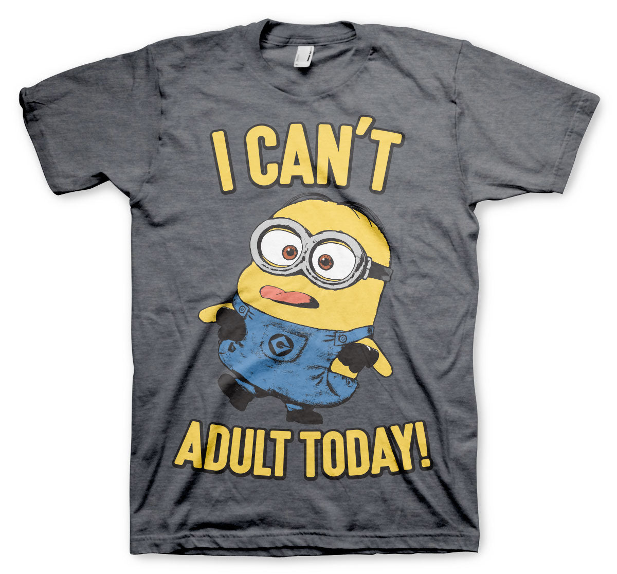 Minions - I Can't Adult Today Mens T-Shirt