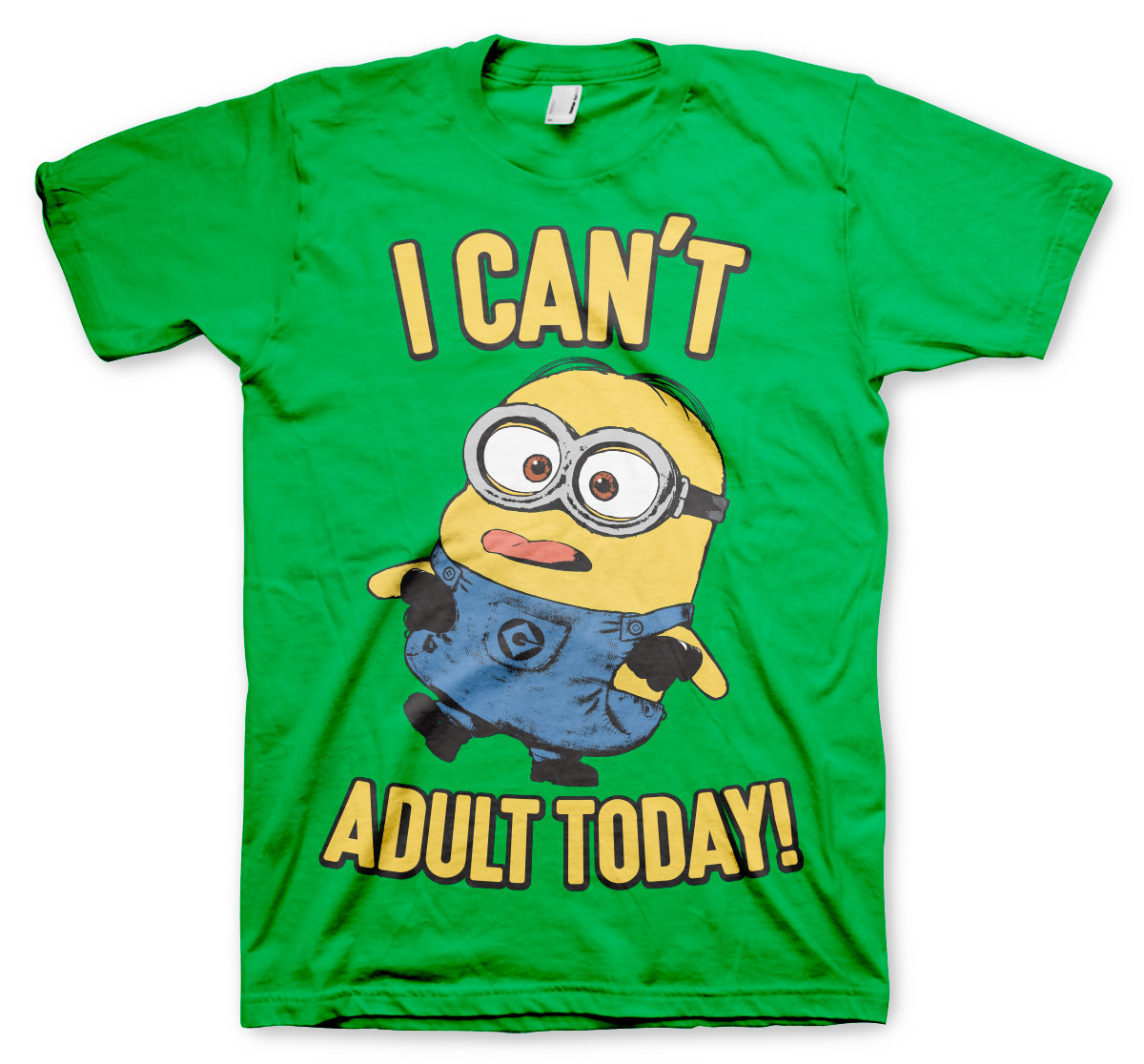 Minions - I Can't Adult Today Mens T-Shirt