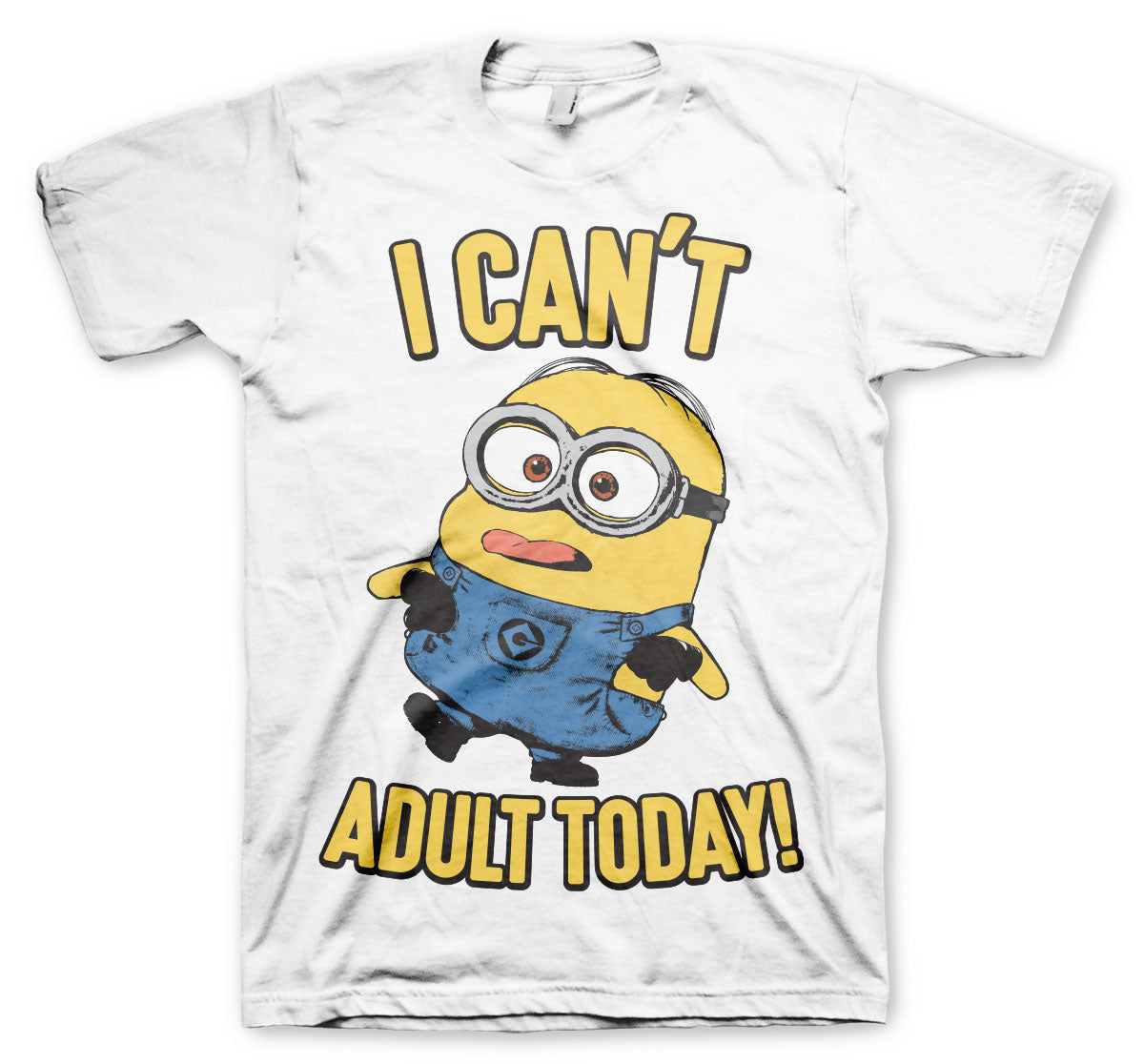 Minions - I Can't Adult Today Mens T-Shirt