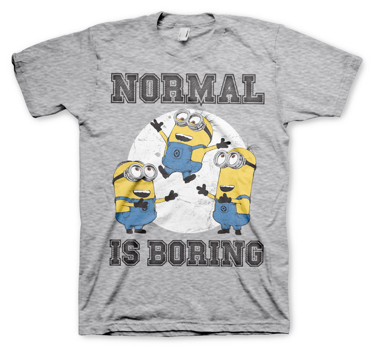 Minions - Normal Life is Boring Mens T-Shirt