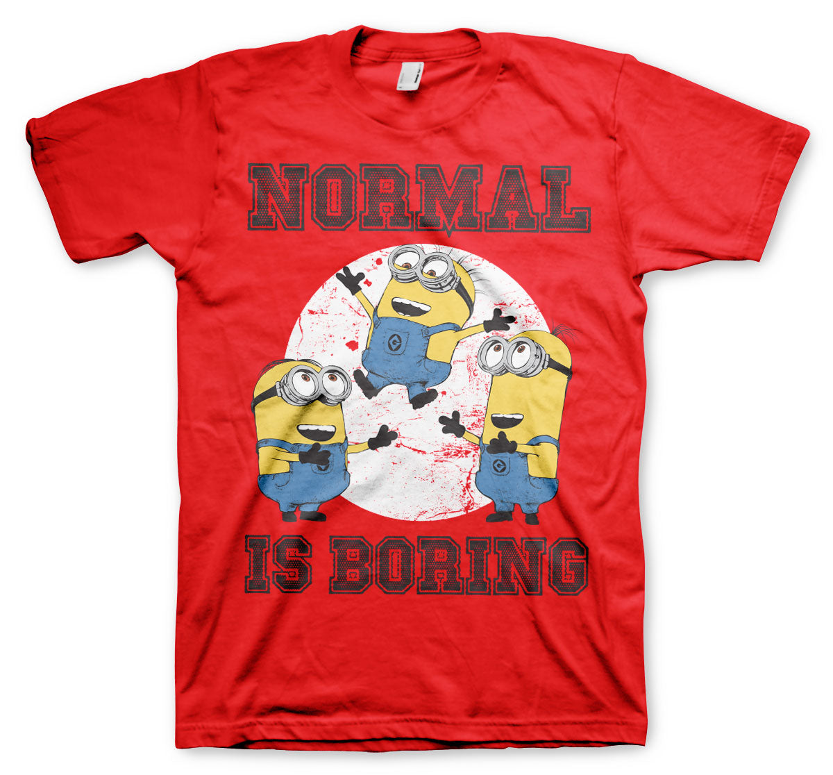 Minions - Normal Life is Boring Mens T-Shirt