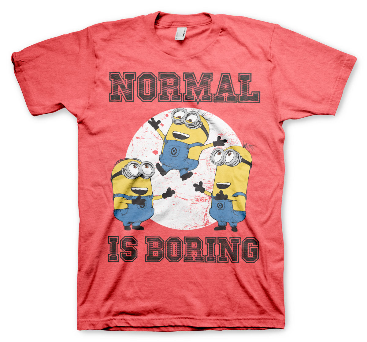 Minions - Normal Life is Boring Mens T-Shirt