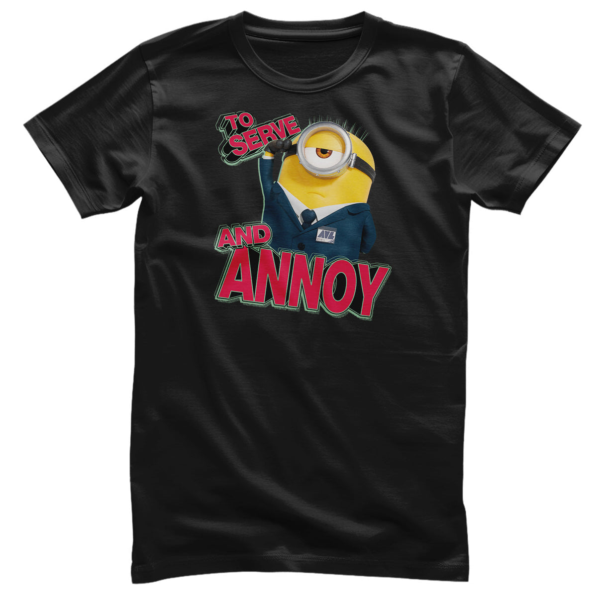 Minions - To Serve And Annoy Mens T-Shirt