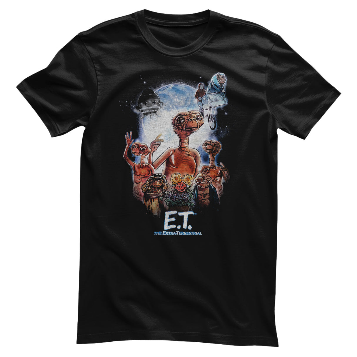 E.T. - Mashup Poster Mens T-Shirt