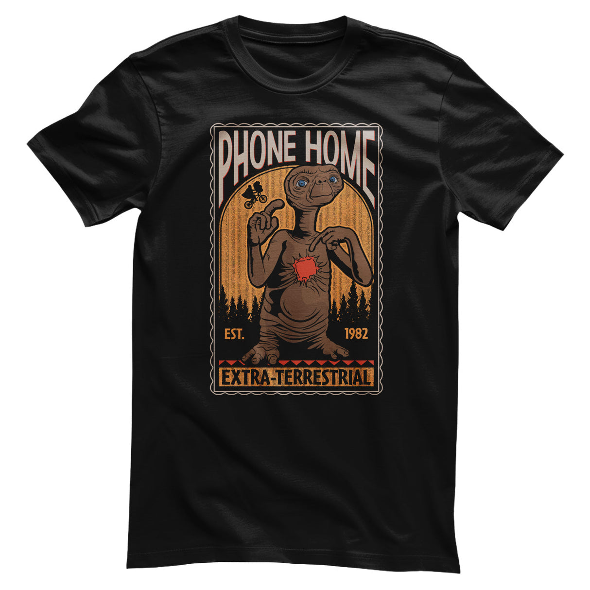 E.T. - Phone Home - Est 1982 Mens T-Shirt