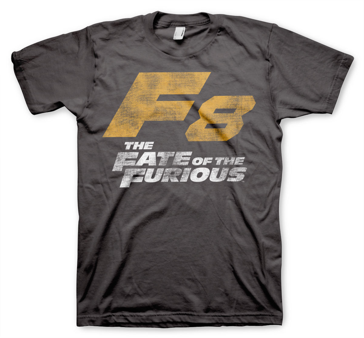 Fast & Furious - F8 Distressed Logo Mens T-Shirt