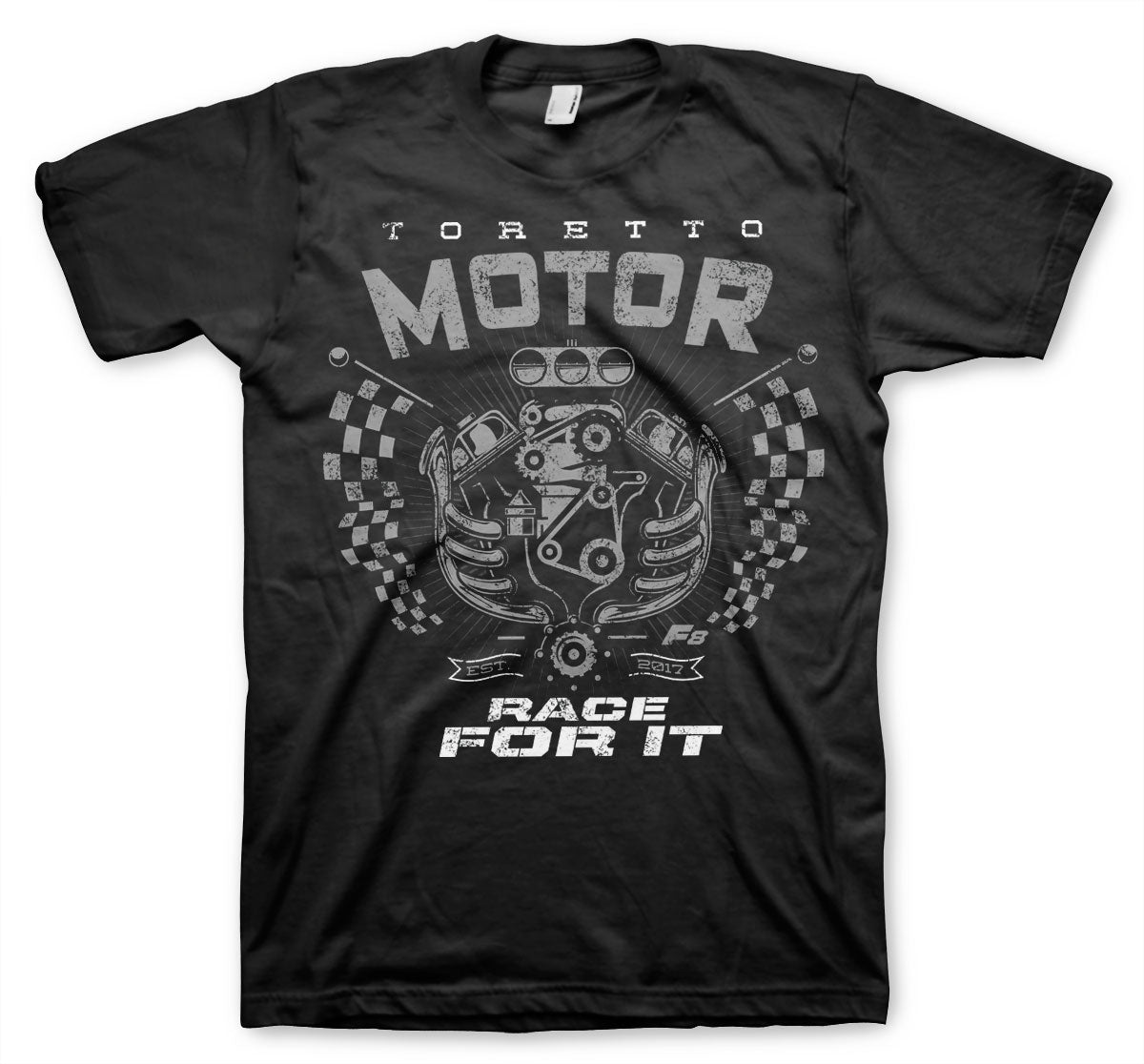 Fast & Furious - Toretto Motor - Race for It Mens T-Shirt