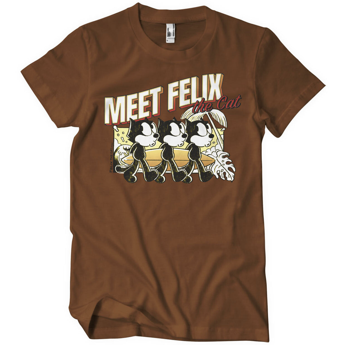 Felix the Cat - Meet Felix Th Mens T-Shirt