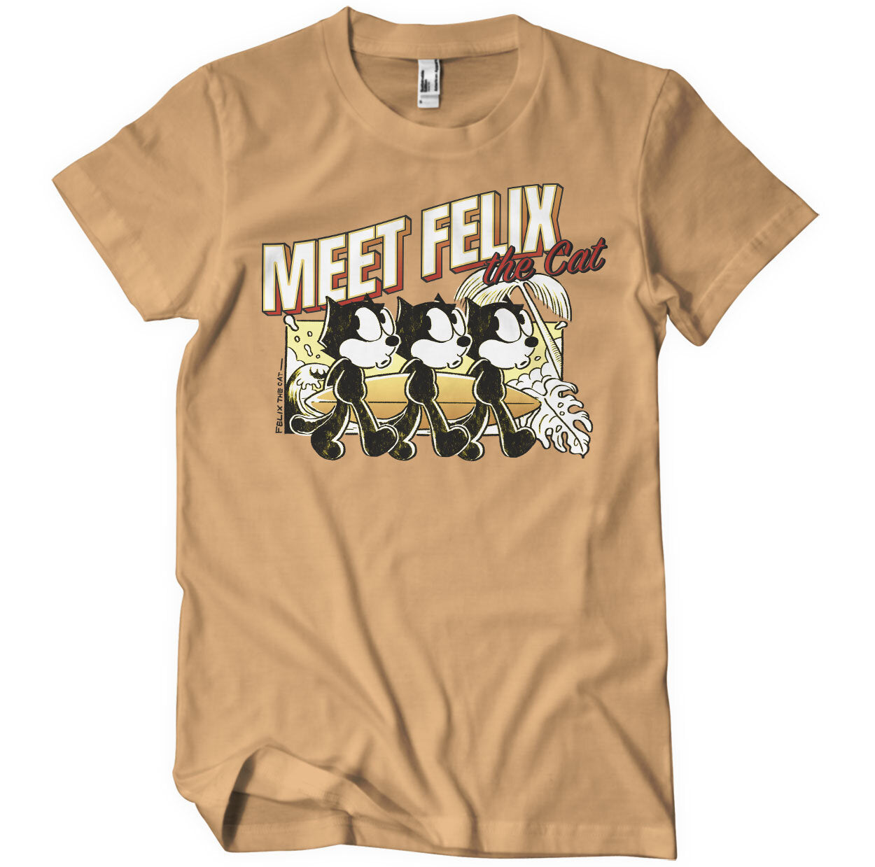 Felix the Cat - Meet Felix Th Mens T-Shirt