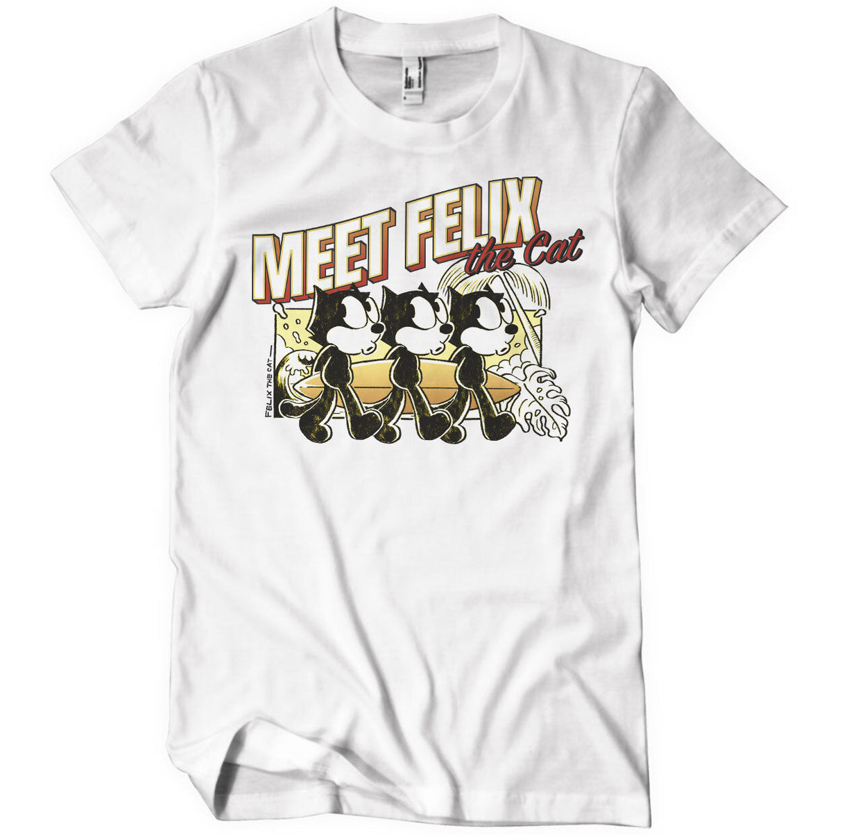 Felix the Cat - Meet Felix Th Mens T-Shirt