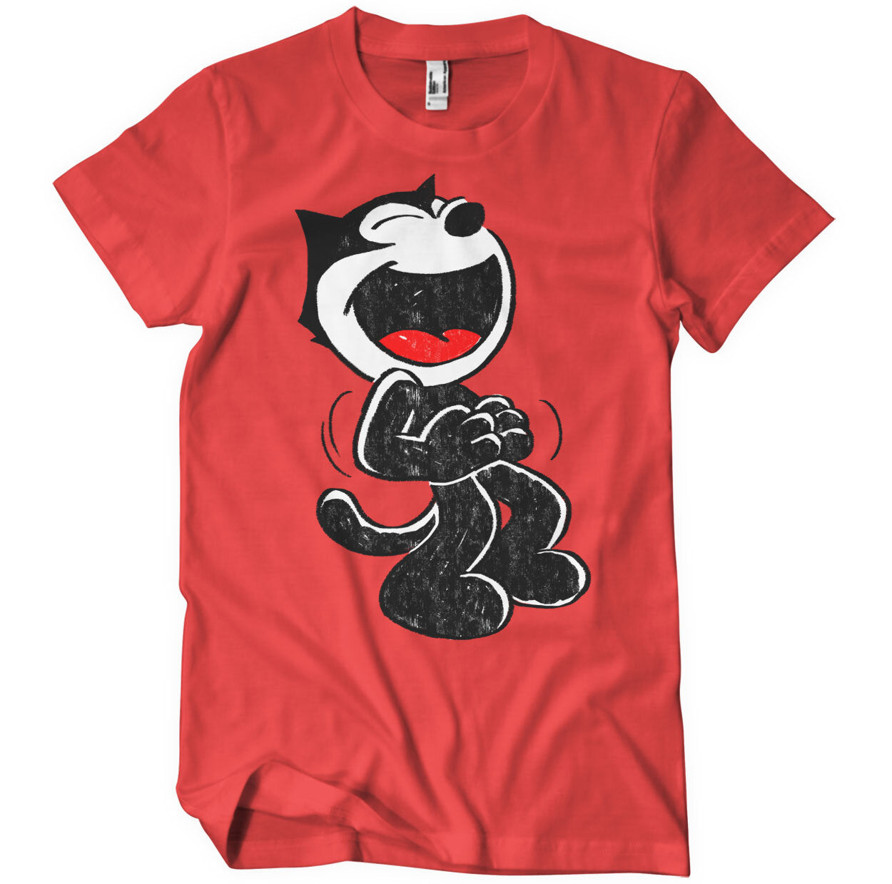 Felix the Cat - Hand Drawn Fe Mens T-Shirt