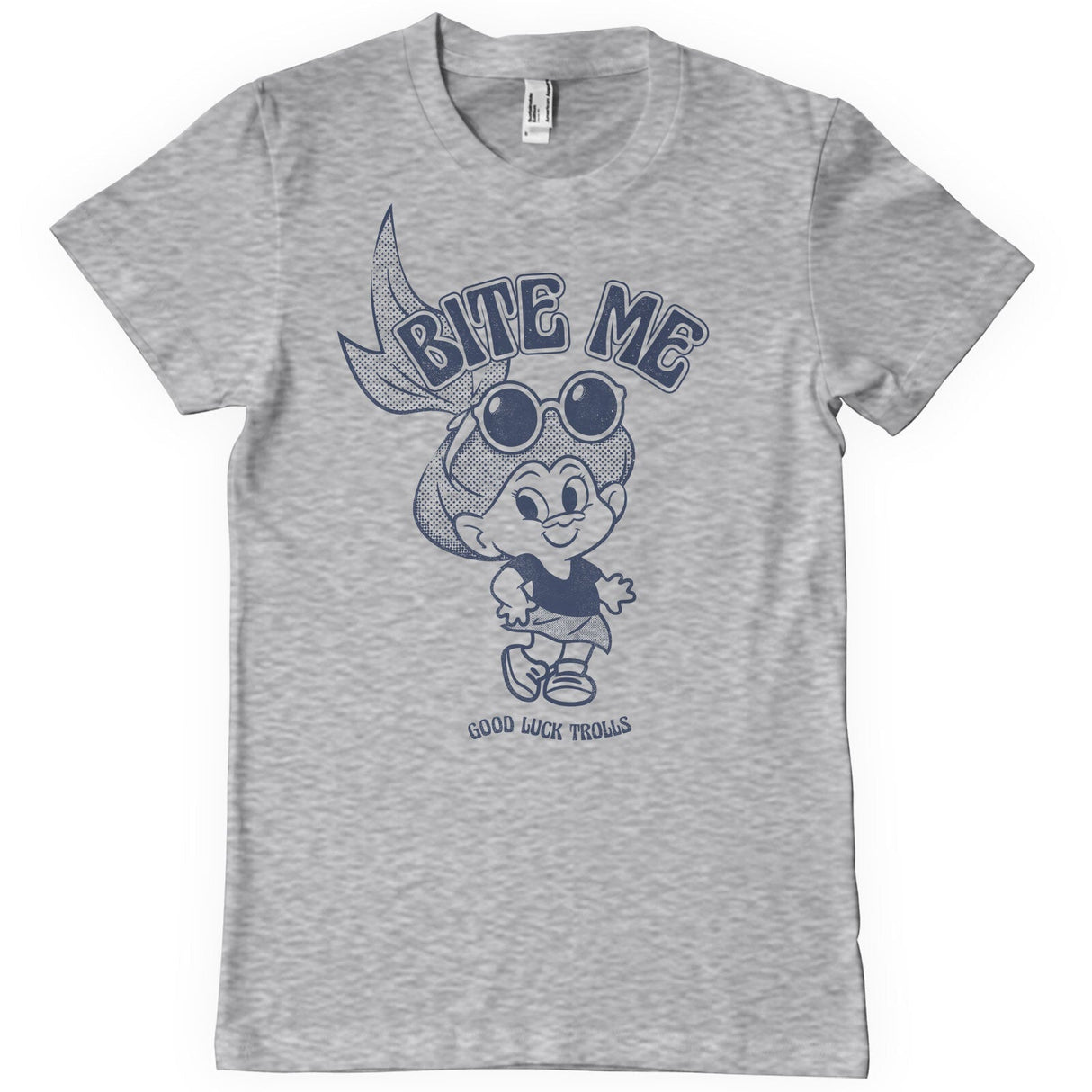 Good Luck Trolls - Bite Me Mens T-Shirt