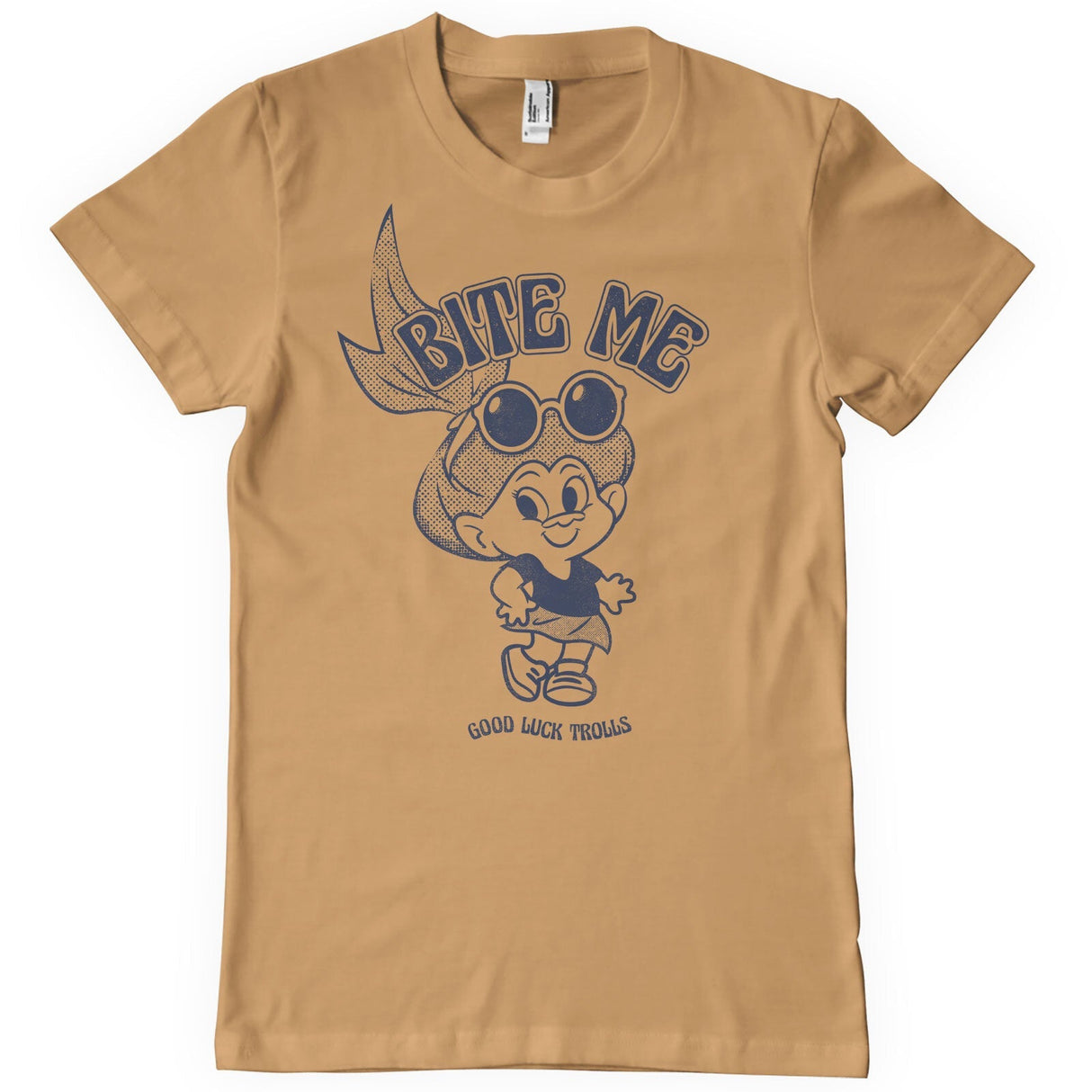 Good Luck Trolls - Bite Me Mens T-Shirt