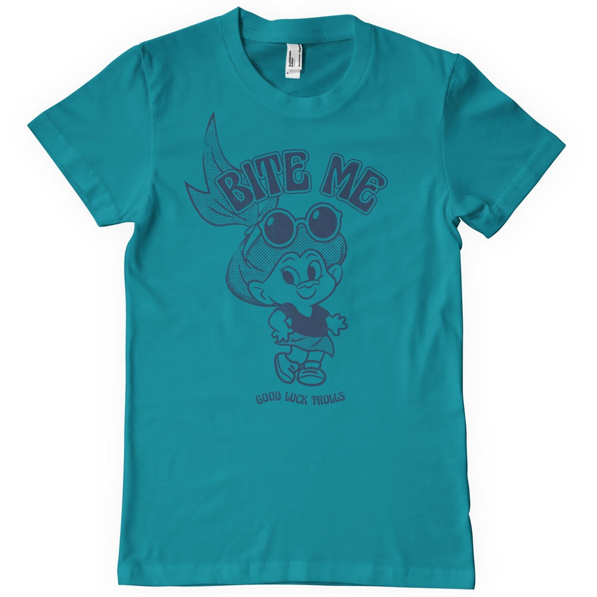 Good Luck Trolls - Bite Me Mens T-Shirt
