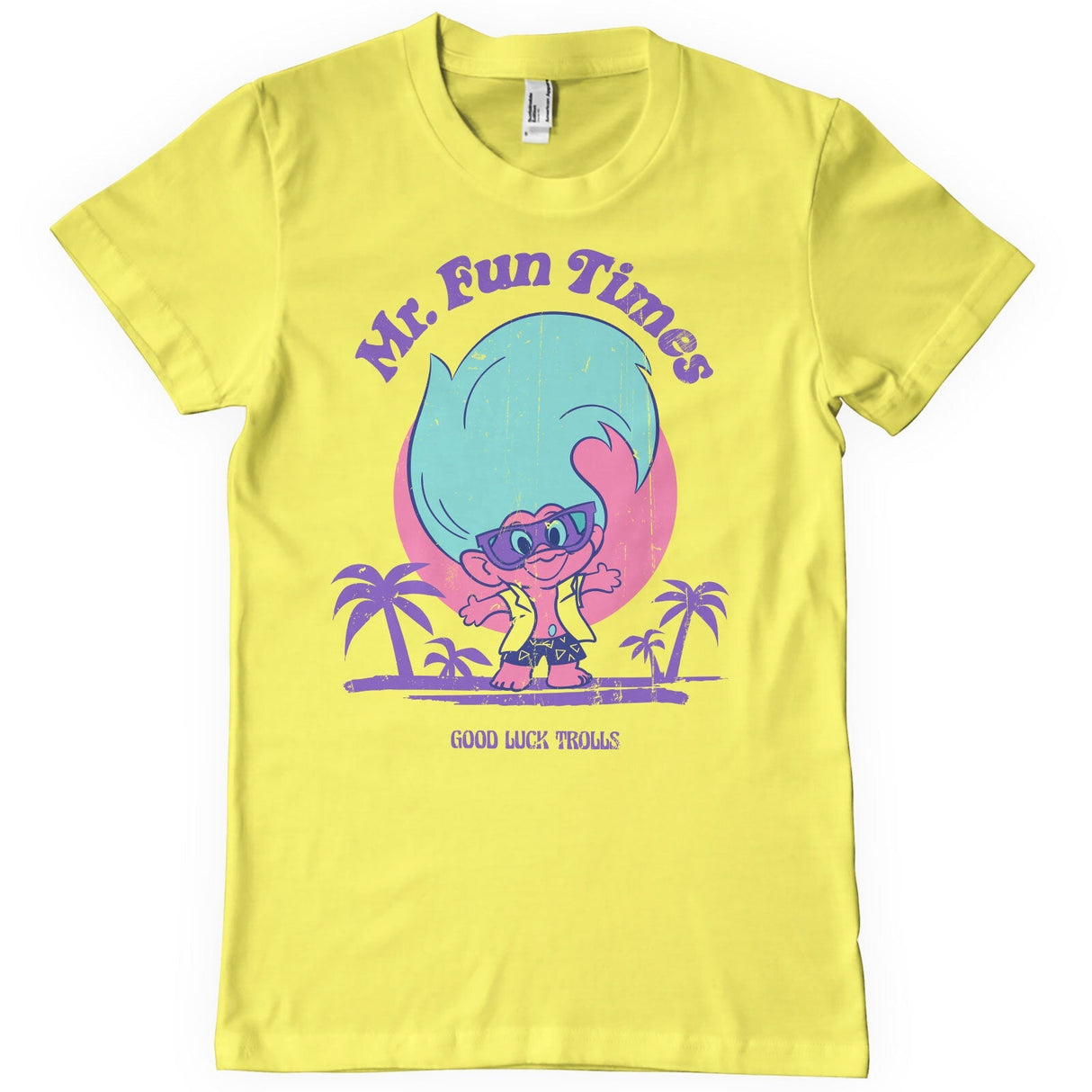Good Luck Trolls - Mr Fun Times Mens T-Shirt