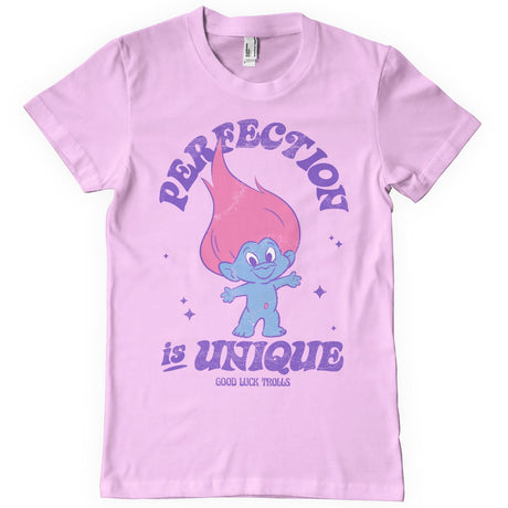 Good Luck Trolls - Perfection is Unique Mens T-Shirt