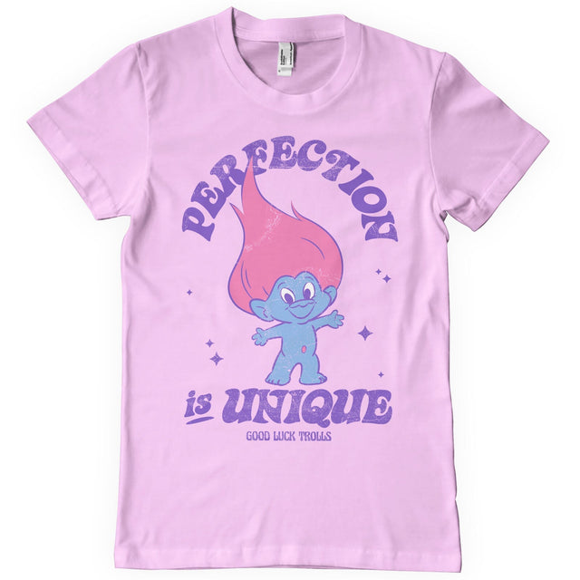 Good Luck Trolls - Perfection is Unique Mens T-Shirt