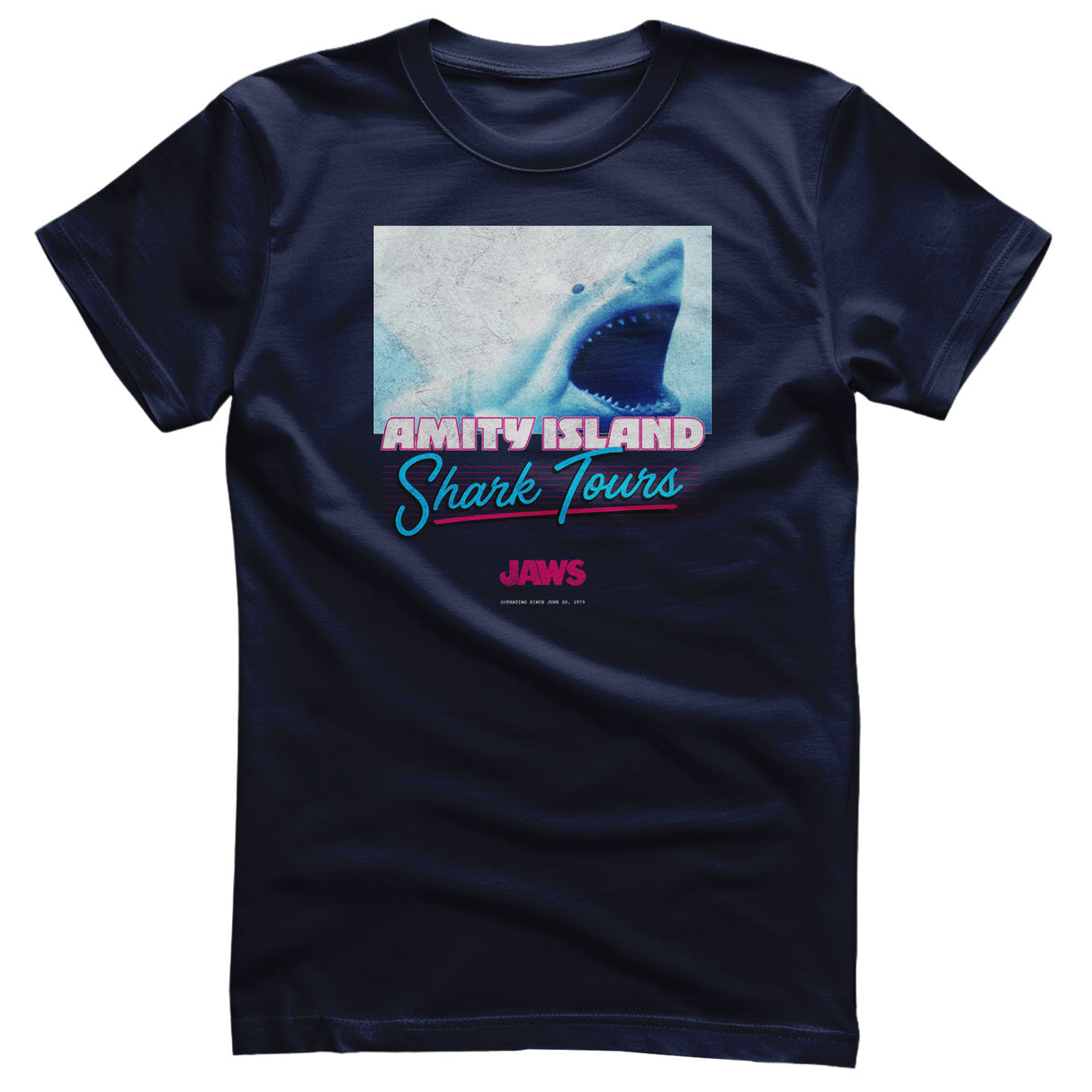 JAWS - Amity Island Shark Tours Mens T-Shirt