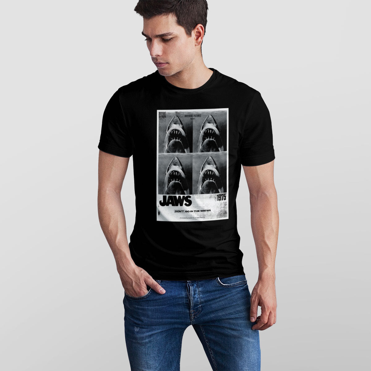 JAWS - Don't Go In The Water Mens T-Shirt