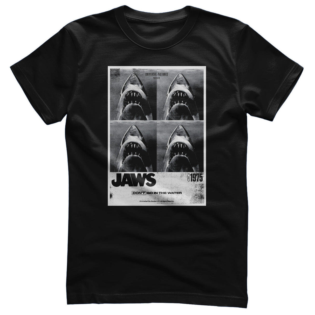 JAWS - Don't Go In The Water Mens T-Shirt