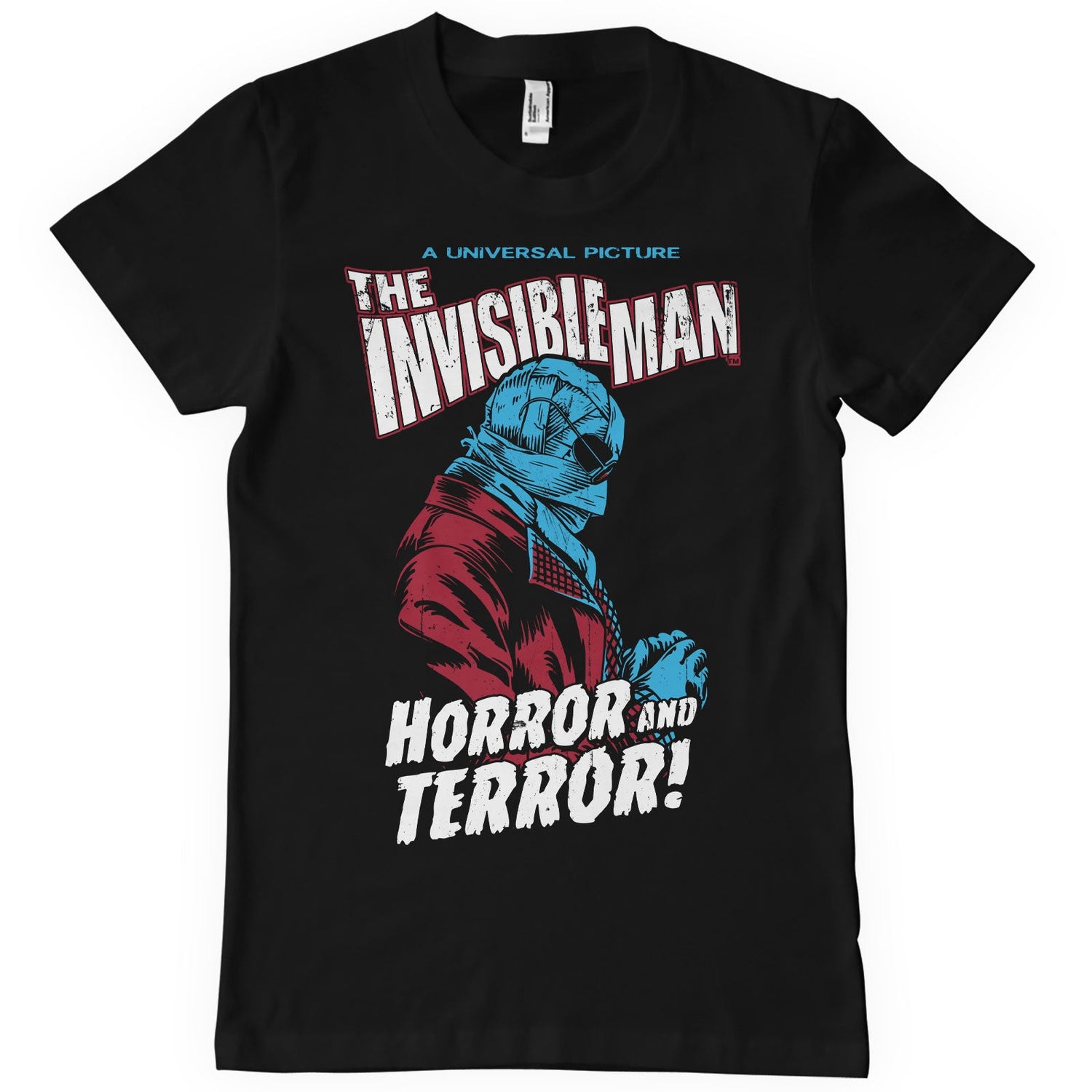 Universal Monsters - The Invisible Man Mens T-Shirt