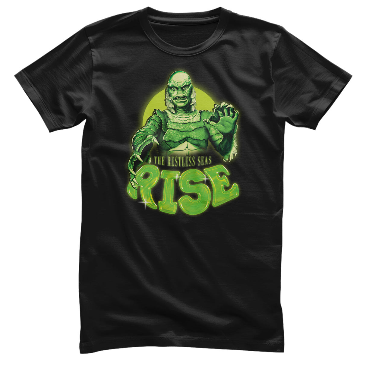 Universal Monsters - The Restless Seas Rise Mens T-Shirt