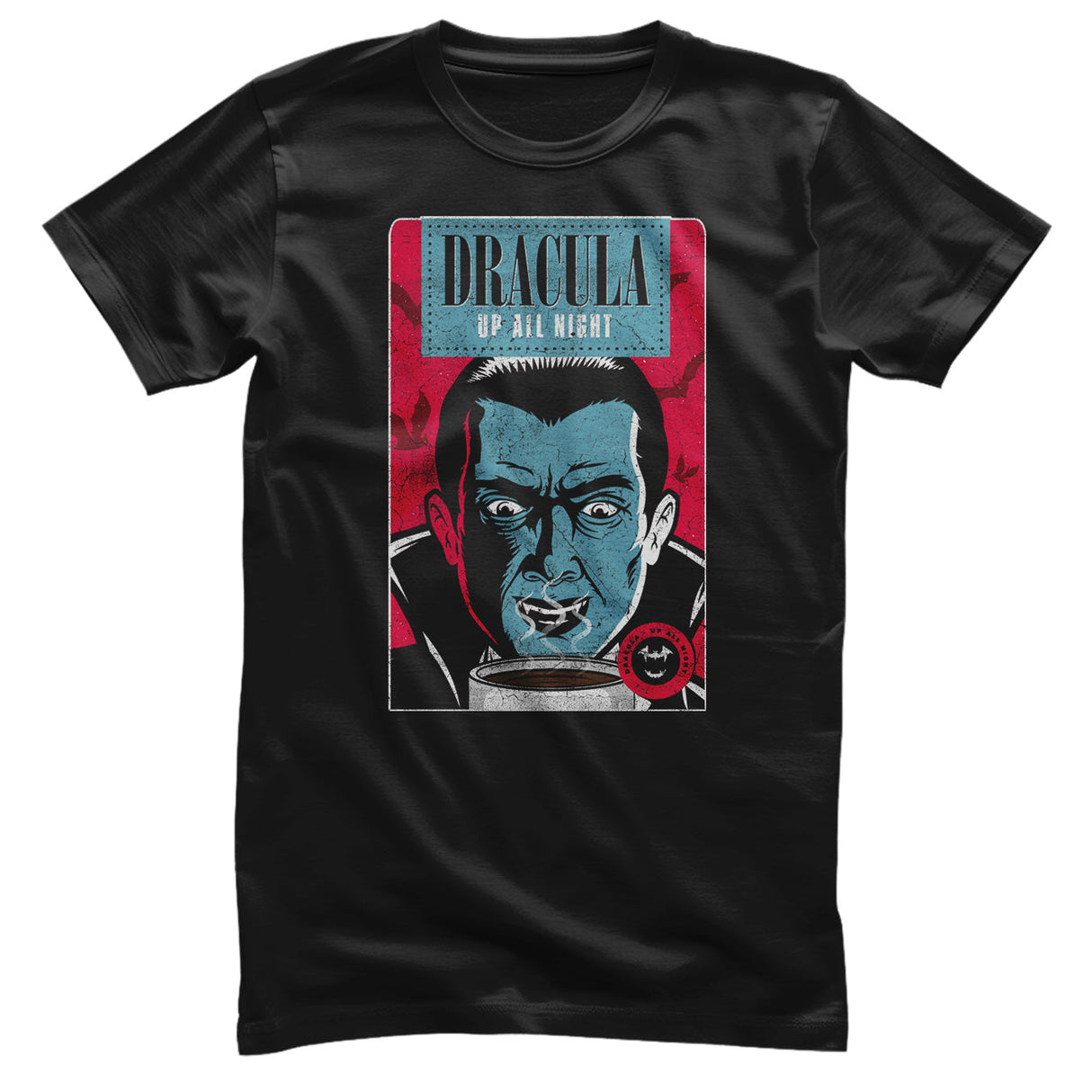 Universal Monsters - Dracula Up All Night Mens T-Shirt